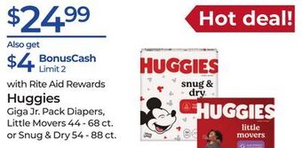 Rite Aid Huggies offer