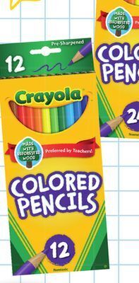 Lidl Crayola® colored pencils offer