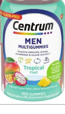 Ocean State Job Lot Men's or women's tropical fruit multivitamin offer