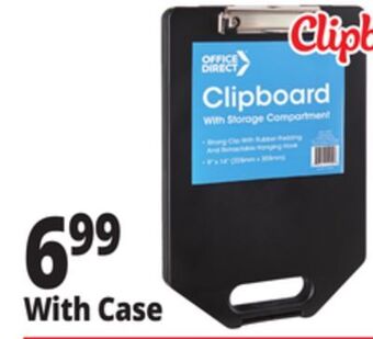 Ocean State Job Lot Clipboards with case offer