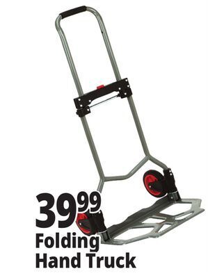 Ocean State Job Lot Heavy-duty folding hand truck offer