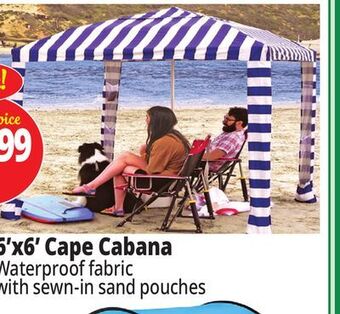 Ocean State Job Lot Crown shades cape cabana beach canopy, 6.5 offer