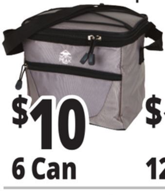 Ocean State Job Lot North peak insulated cooler, 6-can offer