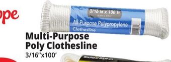 Ocean State Job Lot Multi-purpose poly clothesline offer