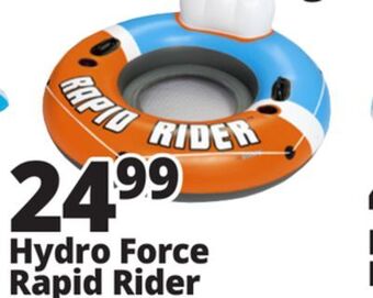 Ocean State Job Lot Bestway hydro-force rapid rider tube, 53 offer