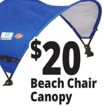 Ocean State Job Lot Rio beach mycanopy personal chair shade offer