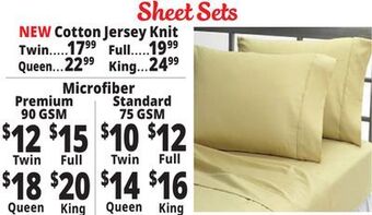 Ocean State Job Lot Sheet sets offer