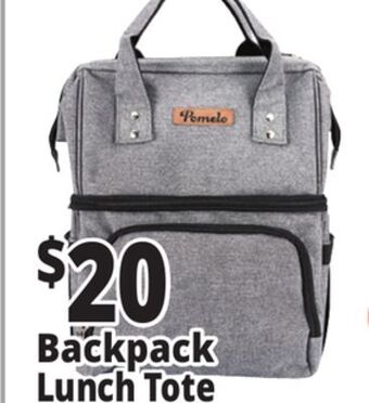 Ocean State Job Lot Pomelo insulated cooler backpack offer