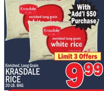 C Town Krasdale rice offer