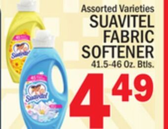 C Town Suavitel fabric softener offer