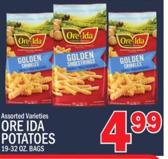 C Town Ore ida potatoes offer