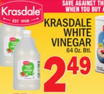 C Town Krasdale white vinegar offer