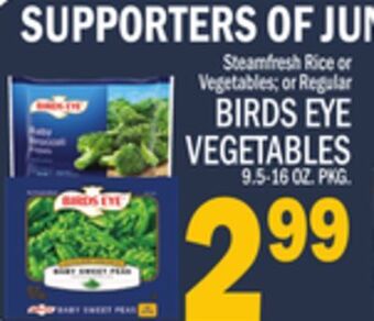 C Town Birds eye vegetables offer