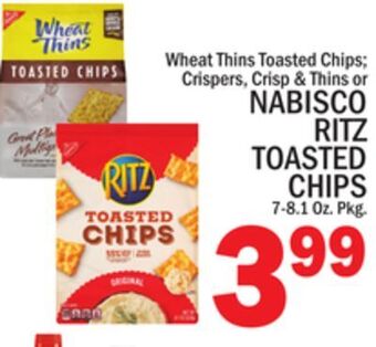 C Town Nabisco ritz toasted chips offer