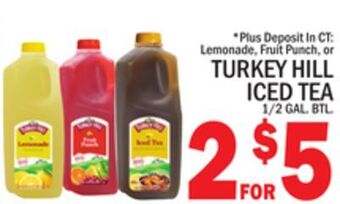 C Town Turkey hill iced tea offer
