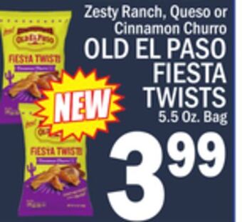 C Town Old el paso fiesta twists offer