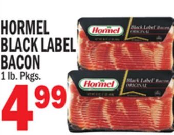 C Town Hormel black label bacon offer