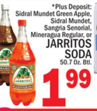 C Town Jarritos soda offer