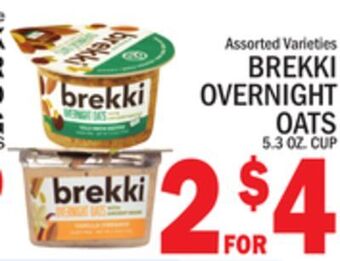 C Town Brekki overnight oats offer
