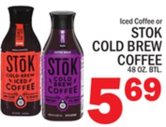 C Town Stok cold brew coffee offer