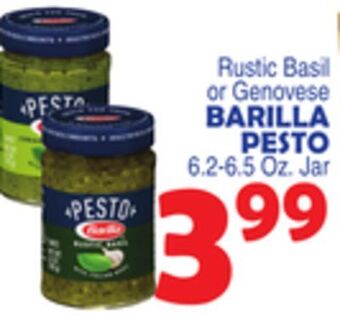 Bravo Supermarkets Barilla pesto offer