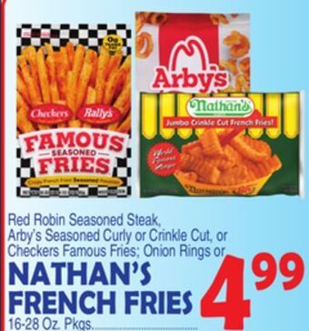 Bravo Supermarkets Nathan's french fries offer