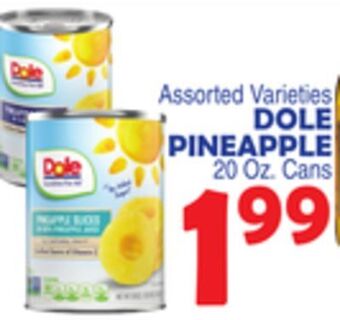 Bravo Supermarkets Dole pineapple offer