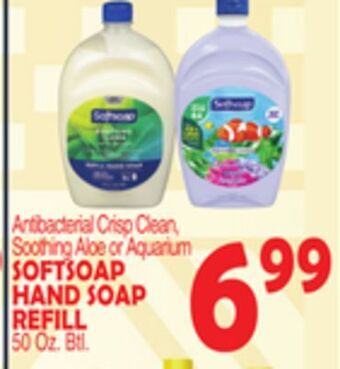 Bravo Supermarkets Softsoap hand soap refill offer
