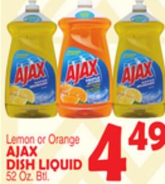 Bravo Supermarkets Ajax dish liquid offer