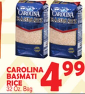 Bravo Supermarkets Carolina basmati rice offer