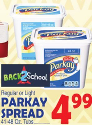 Bravo Supermarkets Parkay spread offer