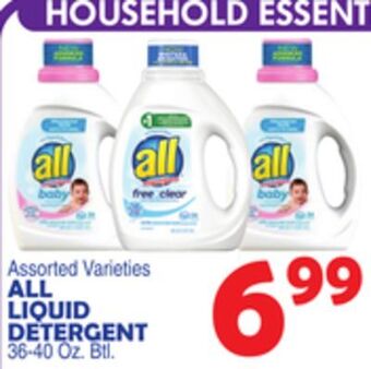 Bravo Supermarkets All liquid detergent offer