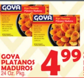 Bravo Supermarkets Goya platanos maduros offer