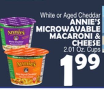 Bravo Supermarkets Annie's microwavable macaroni & cheese offer