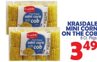 Bravo Supermarkets Krasdale mini corn on the cob offer