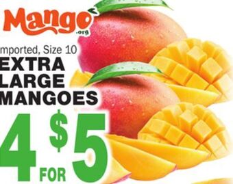 Bravo Supermarkets Extra large mangoes offer