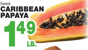 Bravo Supermarkets Caribbean papaya offer