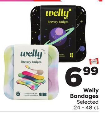 Weis Markets Welly bandages offer