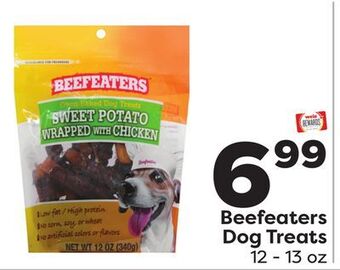 Weis Markets Beefeaters dog treats offer