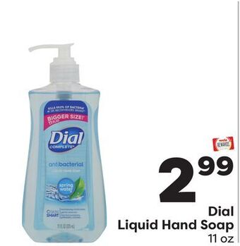 Weis Markets Dial liquid hand soap offer