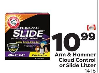 Weis Markets Arm & hammer cloud control or slide litter offer