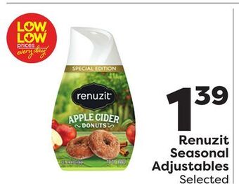 Weis Markets Renuzit seasonal adjustables offer