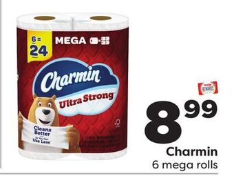 Weis Markets Charmin 6 mega rolls offer