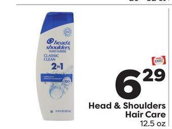 Weis Markets Head & shoulders hair care offer