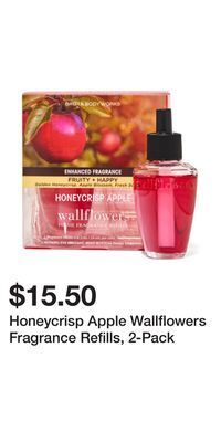 Bath & Body Works Honeycrisp apple wallflowers fragrance refills, 2-pack offer