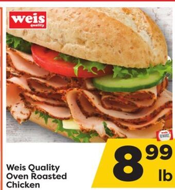 Weis Markets Weis quality oven roasted chicken offer