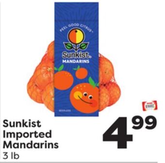 Weis Markets Sunkist imported mandarins offer