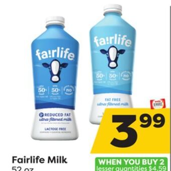 Weis Markets Fairlife milk offer