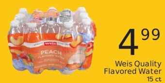 Weis Markets Weis quality flavored water offer