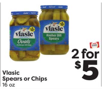 Weis Markets Vlasic spears or chips offer